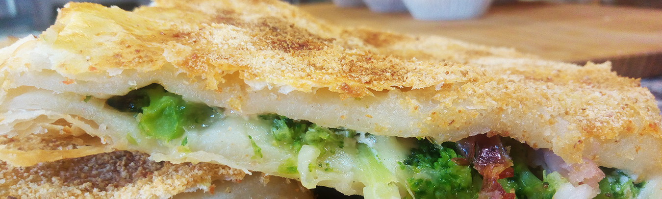 Calzone fritto croccante della Pizzeria Del Corso